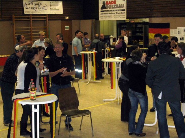 WM 2009 Empfang