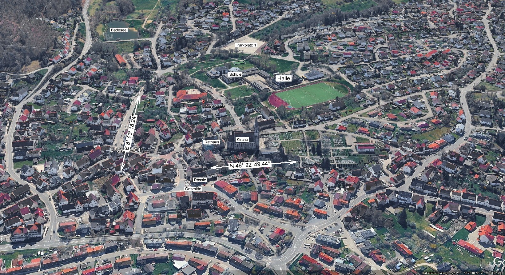 Rangendingen Übersicht 3D